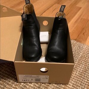 Blundstone Black Leather Boots